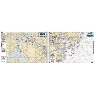 Captain Segulls Small Boat / Kayak: Portsmouth Harbor, NH and Great Bay Nautical Sportfishing Map