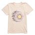 Life is Good Womens Moon Flower Crusher Short-Sleeve Shirt