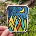 Sarah Angst Art Moonlit Forest Sticker