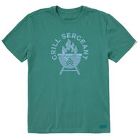 Life is Good Men's Grill Sergeant Crusher Short-Sleeve T-Shirt