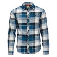 Simms Men's Dockwear Cotton Flannel Long-Sleeve Shirt