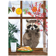 Allport Editions Hearth Raccoon Boxed Holiday Cards