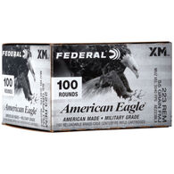 Federal American Eagle 223 Remington 55 Grain FMJ BT Rifle Ammo (100)