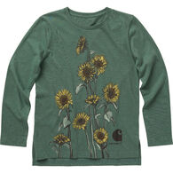 Carhartt Toddler Girl's Wild Sunflowers Long-Sleeve Shirt