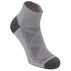 WrightSock Mens Run Luxe Single Layer Quarter Sock