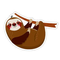 Sticker Cabana Sloth Sticker