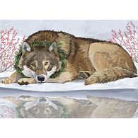 Allport Editions Wolf Reflected Boxed Holiday Cards