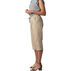 Lee Jeans Womens Flex-to-Go Relaxed Fit Pull On Utility Skimmer Capri Pant