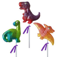 Melville Candy Company Glitter Swirl Dinosaur-Shaped Lollipop