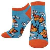 Socksmith Design Women's Daisy Monarchy Ped Sock