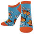 Socksmith Design Womens Daisy Monarchy Ped Sock