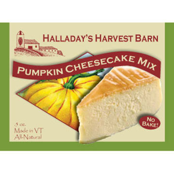 Halladays Harvest Barn Pumpkin Cheesecake Mix