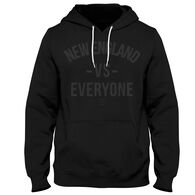 Boston Sports Apparel Men's All Black Reflective New England VS Everyone Hooded Sweatshirt