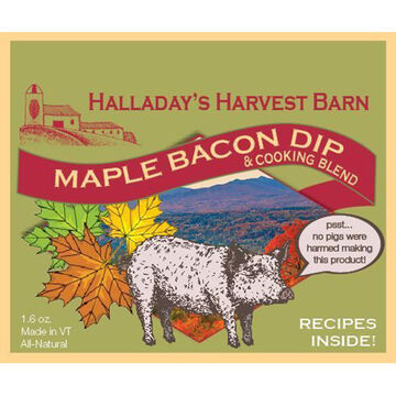 Halladays Harvest Barn Maple Bacon Dip & Cooking Blend