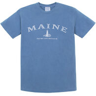 Austins Inc. Men's Maine Lighthouse Short-Sleeve T-Shirt