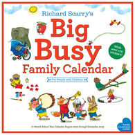 Big Busy Family 17-Month 2023 Wall Calendar by Richard Scarry