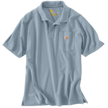 Carhartt Mens Contractors Work Pocket Polo Short-Sleeve Shirt