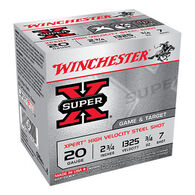 Winchester Super-X Xpert High Velocity Steel Shot 20 GA 2-3/4" 3/4 oz. #7 Shotshell Ammo (25)