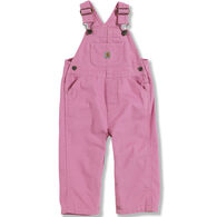 Carhartt Infant/Toddler Girls' Washed Microsanded Canvas Bib Overall