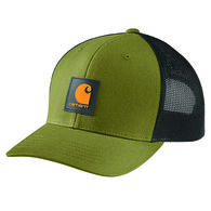 Carhartt Men's Rugged Flex Twill Mesh-Back Logo Patch Hat
