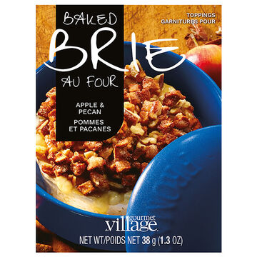 Gourmet Du Village Apple & Pecan Brie Topping
