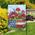 BreezeArt Patriotic Planter Box Garden Flag