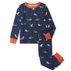 Hatley Toddler Boys Glow Sharks Long-Sleeve Pajama Set, 2-Piece