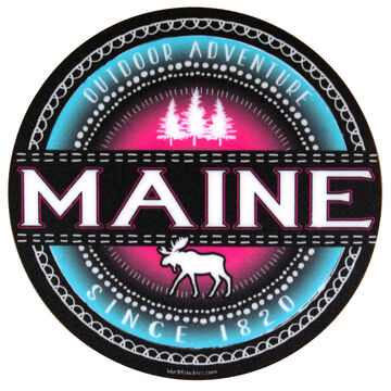 Blue 84 Fillmore Pines/Moose Maine Sticker