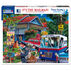 White Mountain Jigsaw Puzzle - Its the Mailman!