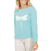Escape By Habitat Women's Boxy Dragonfly Long-Sleeve T-Shirt