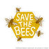 Sticker Cabana Save The Bees Mini Sticker