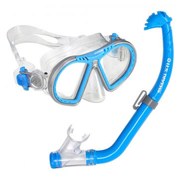 U.S. Divers Childrens Toucan PC + Eco Dry Snorkel Set