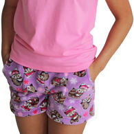 Candy Pink Girl's Smores Pajama Short