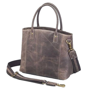 Gun Toten Mamas GTM/CZY-51 Distressed Buffalo Leather Concealed Carry Town Tote