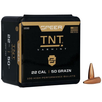 Speer TNT HP 22 Cal. 50 Grain Rifle Bullet (100)