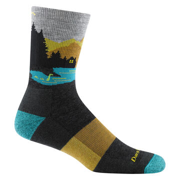 Darn Tough Vermont Mens Close Encounters Micro Crew Midweight Hiking Sock