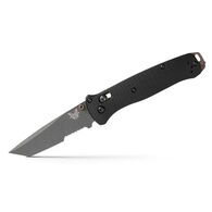 Benchmade 537SGY-03 Bailout Black Aluminum Serrated Folding Knife