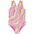Speedo Girls Print Strappy Swimsuit
