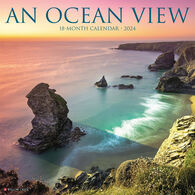 Willow Creek Press An Ocean View 2024 Wall Calendar
