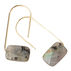 Scout Curated Wears Womens Floating Stone Earring - Labradorite/Gold