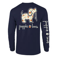 Puppie Love Men's & Women's Fall Mushrooms Long-Sleeve T-Shirt