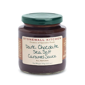 Stonewall Kitchen Dark Chocolate Sea Salt Caramel Sauce, 12.5 oz.