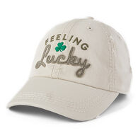 Life is Good Men's Feeling Lucky Sunwashed Chill Cap