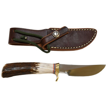 Randall Model 21 Little Game Stag Handle Fixed Blade Knife