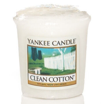 Yankee Candle Sampler Votive Candle - Clean Cotton