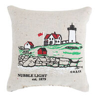 Maine Balsam Fir 4" x 4" Nubble Light Balsam Pillow