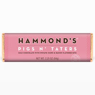 Hammond's Candies Pigs N' Taters Milk Chocolate Candy Bar