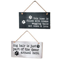 Giftcraft Dog Sentiment Design Wall Sign