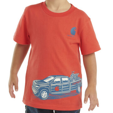 Carhartt Toddler Boys Truck Wrap Short-Sleeve Shirt