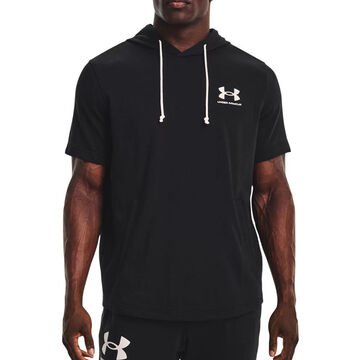Under Armour Mens UA Rival Terry Short-Sleeve Hoodie